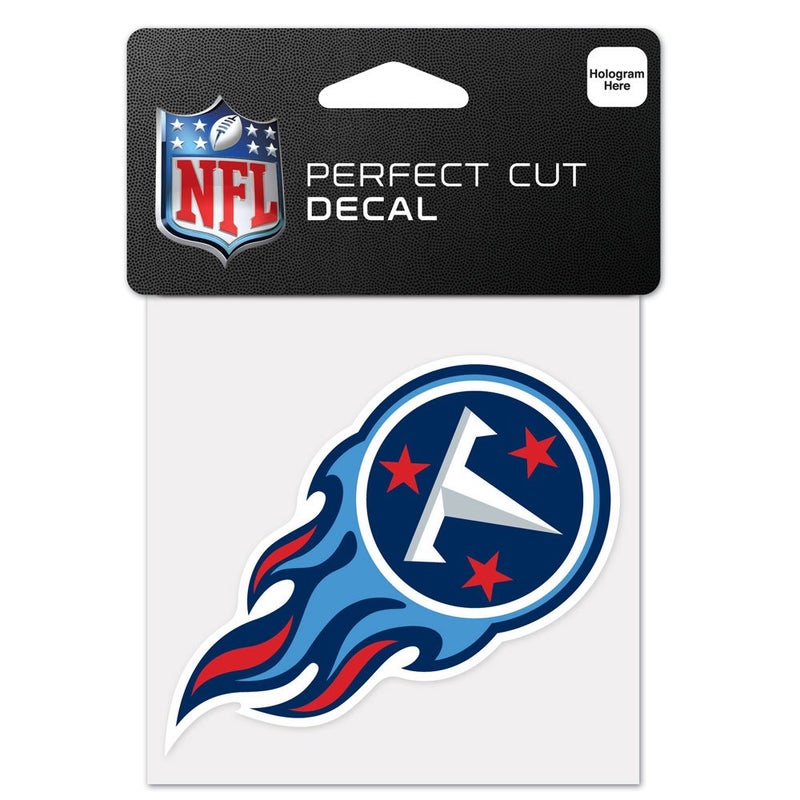 وين كرافت ملصق ملون من Wincraft NFL Tennessee Titans 63097011، مقاس 10.16 سم × 10.16 سم، أسود - Image 1